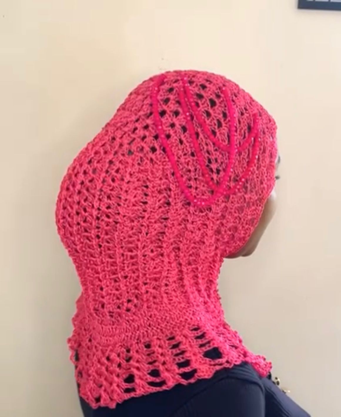 Crochet hijab, image 1