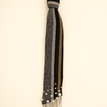 embelished aso oke tie